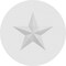 Ekena Millwork Standard Grayson Star Rosette With Square Edge, 5"W x 5"H x 1"P ROSP050X050X100GRY06 - alternate 2